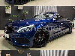 Azul Usado 2018 Mercedes C220 Descapotable | 33.500 € (Caro)