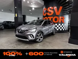Gris / plata Usado 2022 Renault Captur Techno SUV | 16.850 € (Buen precio)