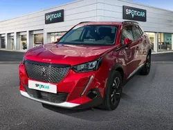 Rojo Usado 2021 Peugeot 2008 Allure SUV | 16.990 € (Precio justo)