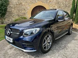 Azul Usado 2018 Mercedes GLC220 SUV | 31.900 € (Precio justo)