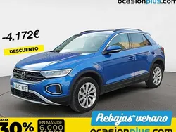 Azul Usado 2023 VW T-Roc Life SUV | 20.756 € (Super precio)