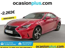 Rojo Usado 2018 Lexus RC300h Executive Line Coupe | 22.637 €