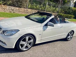 Blanco Usado 2011 Mercedes E200 Elegance Descapotable | 18.600 € (Precio justo)
