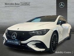 Blanco polar pintura unicolor Usado 2023 Mercedes EQE350 AMG line Berlina | 53.900 € (Super precio)