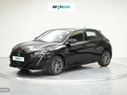 Negro Usado 2020 Peugeot e-208 Allure Utilitario | 17.250 € (Precio justo)