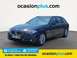 Negro Usado 2016 BMW 520 Familiar | 18.390 € (Precio justo)