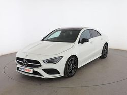 Blanco Usado 2019 Mercedes CLA200 AMG line Berlina | 28.399 € (Un poco caro)