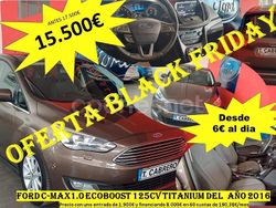 Marrón Usado 2016 Ford C-MAX Titanium Monovolumen | 10.990 € (Precio justo)