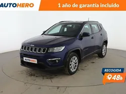 Azul Usado 2021 Jeep Compass Longitude SUV | 18.999 € (Precio justo)