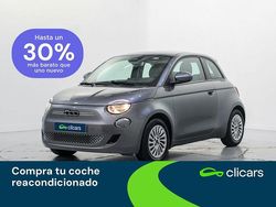 Gris Usado 2023 Fiat 500e Icon Descapotable | 16.990 € (Precio justo)