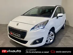 Blanco Usado 2014 Peugeot 5008 Active Monovolumen | 9990 € (Un poco caro)
