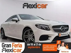 Blanco Usado 2019 Mercedes E220 Coupe | 35.990 € (Precio justo)