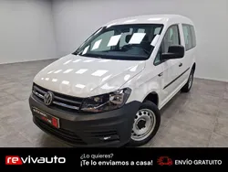Blanco Usado 2018 VW Caddy Trendline Monovolumen | 16.990 € (Un poco caro)