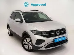 Plateado Usado 2024 VW T-Cross Life SUV | 22.750 € (Precio justo)