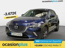 Azul Usado 2018 Mazda CX-3 Luxury SUV | 17.200 € (Precio justo)