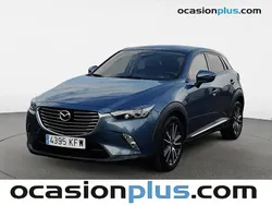 Azul Usado 2017 Mazda CX-3 Luxury SUV | 14.546 € (Precio justo)