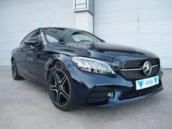 Azul Usado 2021 Mercedes C220 Coupe | 39.990 € (Precio justo)