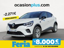 Blanco Usado 2021 Renault Captur Intens SUV | 15.990 € (Precio justo)
