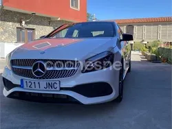 Blanco Usado 2016 Mercedes A200 AMG line Berlina | 16.700 € (Precio justo)