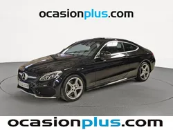 Negro Usado 2016 Mercedes C220 AMG line Coupe | 30.990 € (Caro)