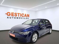 Azul Usado 2021 VW Golf VIII Life Familiar | 17.990 € (Precio justo)