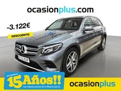 Gris Usado 2018 Mercedes GLC220 SUV | 34.350 € (Precio justo)