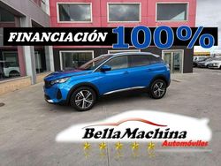 Azul Usado 2021 Peugeot 3008 Allure SUV | 15.475 € (Precio justo)