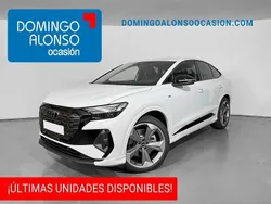 Blanco Usado 2024 Audi Q4 Sportback e-tron S-Line SUV | 46.490 € (Super precio)