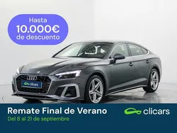 Gris Usado 2021 Audi A5 Sportback S-Line Berlina | 31.990 € (Precio justo)