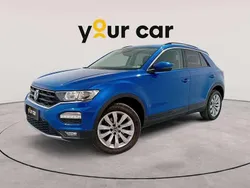 Azul Usado 2021 VW T-Roc Advance SUV | 17.898 € (Precio justo)