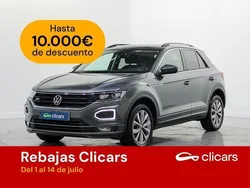 Gris / plata Usado 2022 VW T-Roc Advance SUV | 24.490 € (Precio justo)