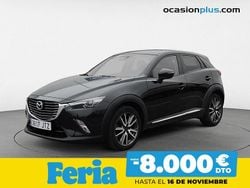 Negro Usado 2016 Mazda CX-3 Luxury SUV | 14.100 € (Precio justo)