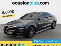 Gris Usado 2021 Mercedes S350 Berlina | 68.900 € (Precio justo)