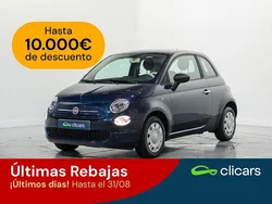 Azul Usado 2023 Fiat 500 Utilitario | 11.590 € (Precio justo)