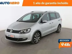 Gris Usado 2017 VW Sharan Sportline Monovolumen | 22.599 € (Precio justo)