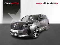 Gris Usado 2021 Peugeot 5008 GT Monovolumen | 19.950 € (Buen precio)
