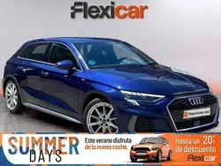 Azul Usado 2023 Audi A3 S-Line | 29.990 € (Precio justo)