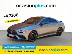 Gris Usado 2021 Mercedes CLA35 AMG AMG Berlina | 49.550 € (Caro)