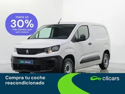 Blanco Usado 2021 Peugeot Partner S Monovolumen | 11.490 € (Precio justo)