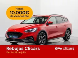 Rojo Usado 2020 Ford Focus Active Familiar | 16.390 € (Precio justo)