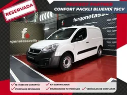 Blanco Usado 2018 Peugeot Partner Monovolumen | 10.500 € (Precio justo)