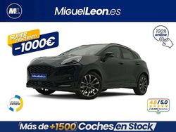 Negro Usado 2021 Ford Puma ST-Line SUV | 16.485 € (Precio justo)