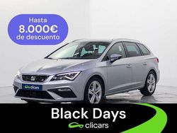 Plateado Usado 2019 Seat Leon ST FR Familiar | 14.290 € (Precio justo)