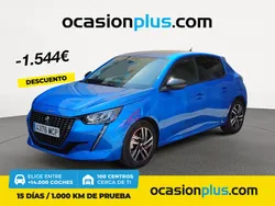 Azul Usado 2022 Peugeot 208 Allure Utilitario | 16.990 € (Caro)