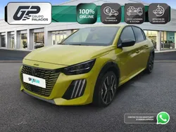 Amarillo Nuevo 2024 Peugeot e-208 GT Utilitario | 35.800 €
