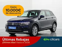 Azul Usado 2017 VW Tiguan Sport SUV | 20.990 € (Precio justo)