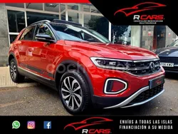 Rojo Usado 2023 VW T-Roc Life SUV | 21.990 € (Precio justo)