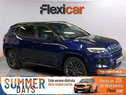 Azul Usado 2021 Jeep Compass Limited SUV | 16.590 € (Precio justo)