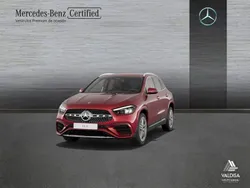 Rojo Usado 2024 Mercedes GLA250 AMG line SUV | 46.600 € (Precio justo)