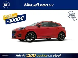 Rojo Usado 2021 Ford Puma ST-Line SUV | 17.985 € (Precio justo)